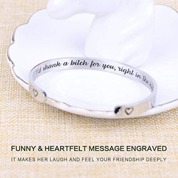 Elegant Hidden Message Bracelet in Stainless Steel - Ideal Gift for Any Occasion - Picture 4 of 7
